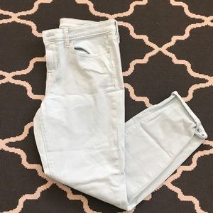 GAP light blue leggings jeans